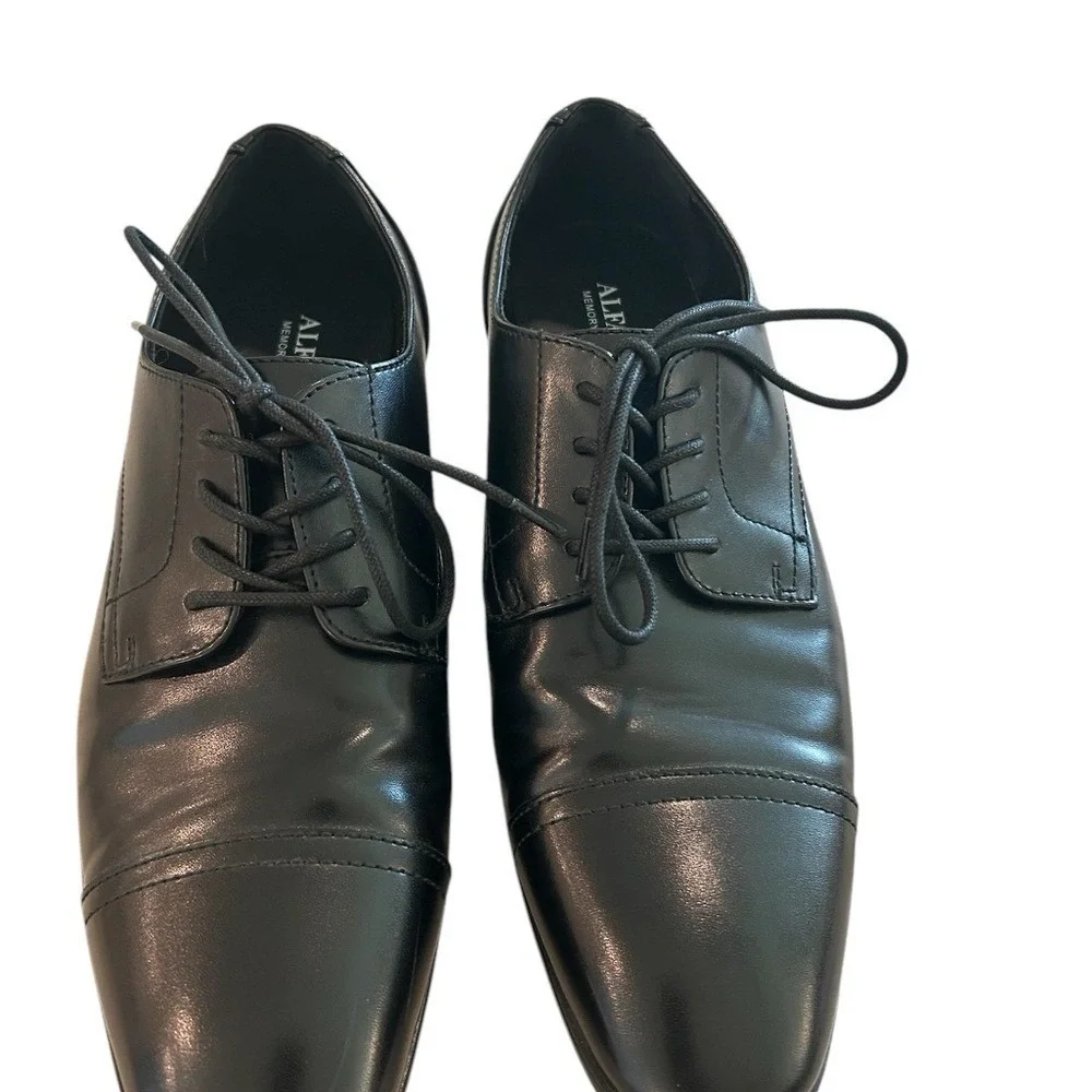 Alfani Men's Black Oxford Shoe Size 10.5M w/Memory Foam - Excellent Condition
